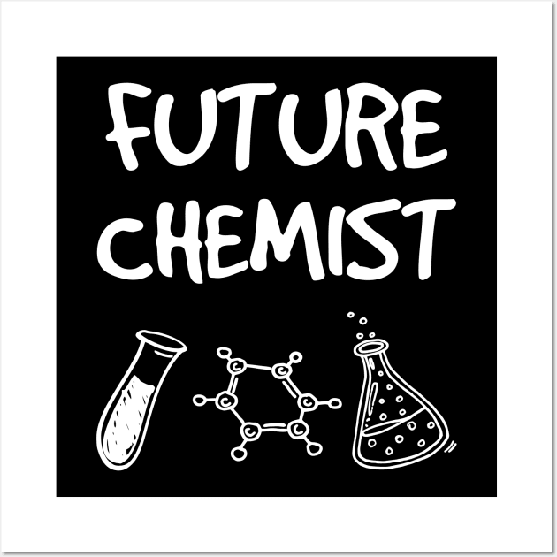 Future Chemist Wall Art by Polyart